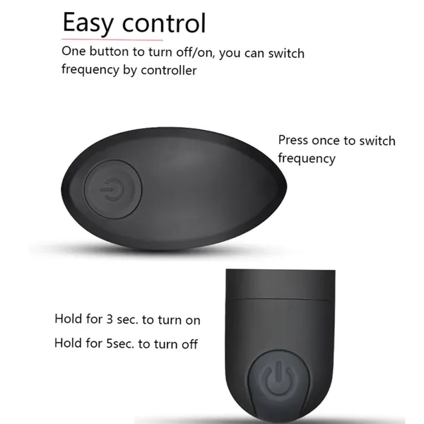 Trứng Rung Hình Viên Đạn Siêu Mạnh Điều Khiển Từ Xa 