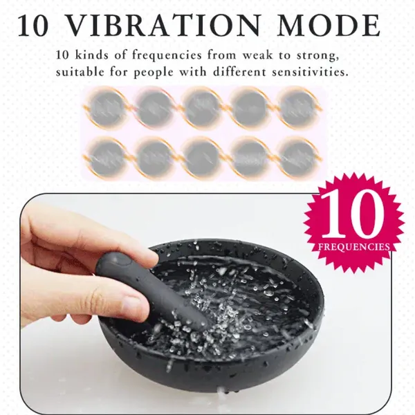 Trứng Rung Hình Viên Đạn Siêu Mạnh Điều Khiển Từ Xa 