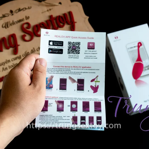 Trứng rung tình yêu IRENA  Smart Mini Vibe 