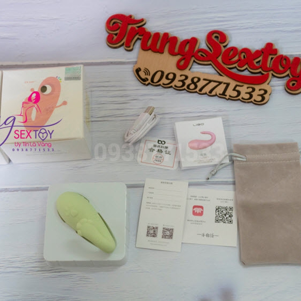 Trứng rung tình yêu không dây điều khiển bằng điện thoại Miao 
