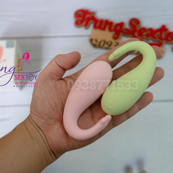 Trứng rung tình yêu không dây điều khiển bằng điện thoại Miao 