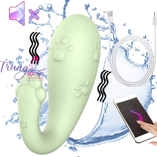 Trứng rung tình yêu không dây điều khiển bằng điện thoại Miao 