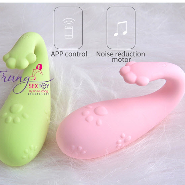 Trứng rung tình yêu không dây điều khiển bằng điện thoại Miao 