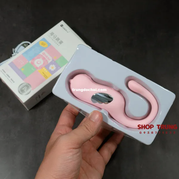 Trứng Rung Sốc Điện Ankni - Rung 10 Chế Độ Điều Khiển Bằng App
