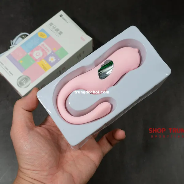 Trứng Rung Sốc Điện Ankni - Rung 10 Chế Độ Điều Khiển Bằng App