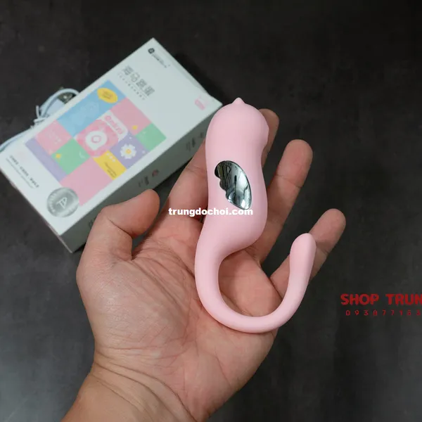 Trứng Rung Sốc Điện Ankni - Rung 10 Chế Độ Điều Khiển Bằng App