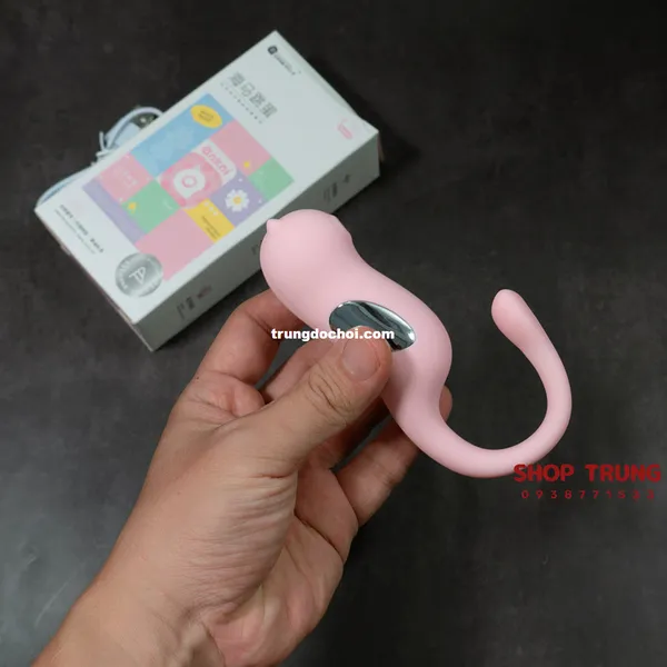 Trứng Rung Sốc Điện Ankni - Rung 10 Chế Độ Điều Khiển Bằng App