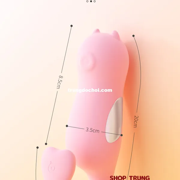 Trứng Rung Sốc Điện Ankni - Rung 10 Chế Độ Điều Khiển Bằng App