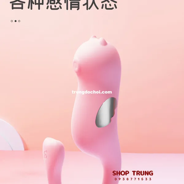 Trứng Rung Sốc Điện Ankni - Rung 10 Chế Độ Điều Khiển Bằng App