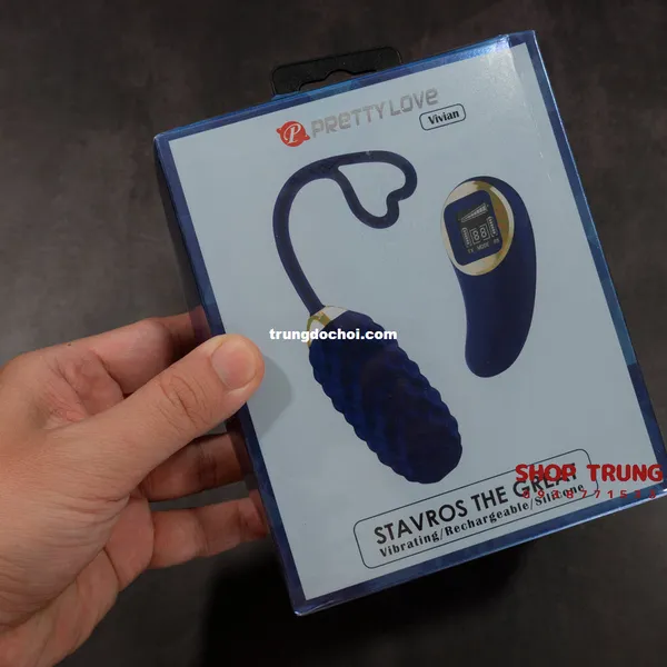 Trứng Rung Vivian Điều Khiển Từ Xa 10 Chế Độ Rung