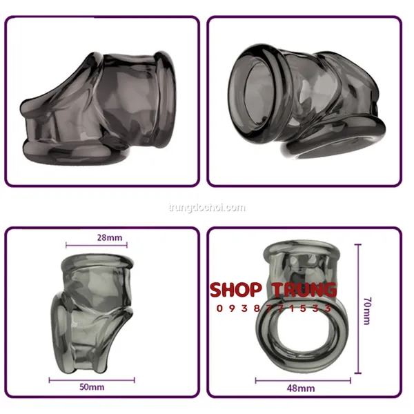 Vòng Đeo Dương Vật Silicone Tăng Cương Cứng, Kéo Dài Cuộc Yêu 