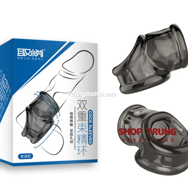 Vòng Đeo Dương Vật Silicone Tăng Cương Cứng, Kéo Dài Cuộc Yêu 