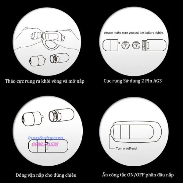 Vòng Rung Dương Vật Nalone Ping Sinmis