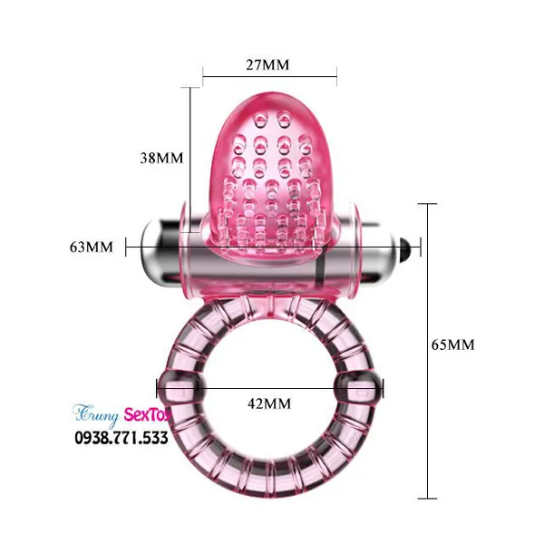 Vòng Rung Lưỡi Lybai - Nâng Tầm Khoái Cảm Cho Cặp Đôi