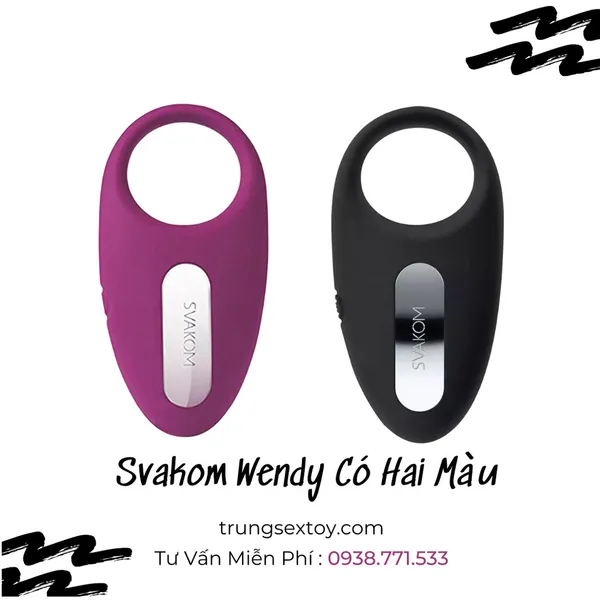 Vòng đeo dương vật SVAKOM Wendy rên không ngừng nghỉ khi làm tình