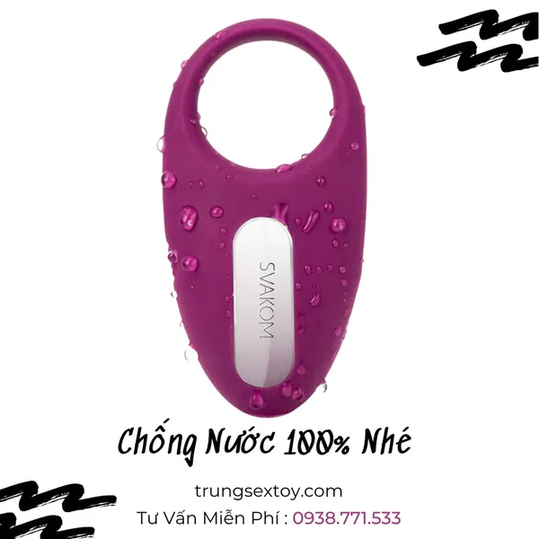 Vòng đeo dương vật SVAKOM Wendy rên không ngừng nghỉ khi làm tình