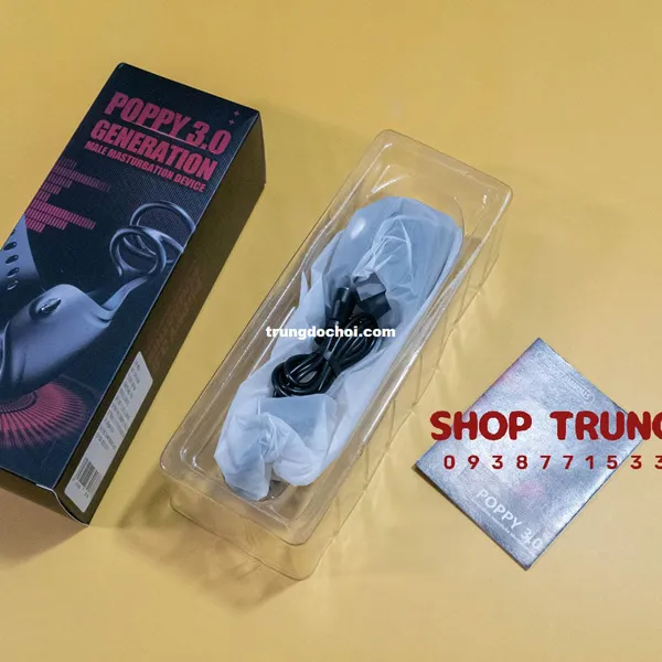 Vòng Rung Poppy 3.0 Thế Hệ Mới - Tự Sướng Cực Phê