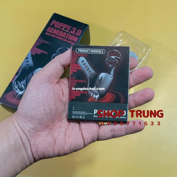 Vòng Rung Poppy 3.0 Thế Hệ Mới - Tự Sướng Cực Phê