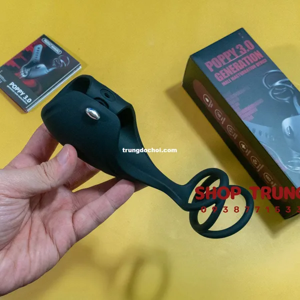 Vòng Rung Poppy 3.0 Thế Hệ Mới - Tự Sướng Cực Phê