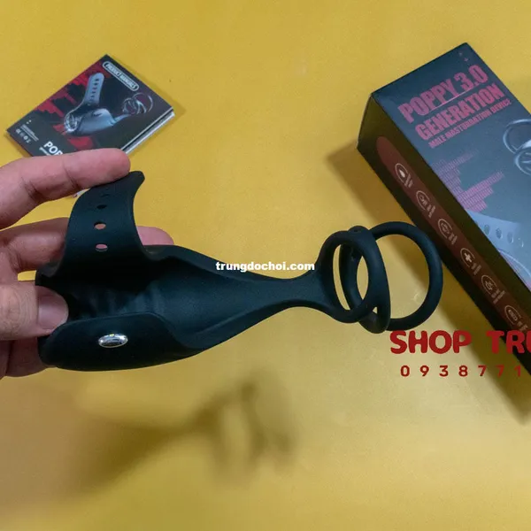 Vòng Rung Poppy 3.0 Thế Hệ Mới - Tự Sướng Cực Phê