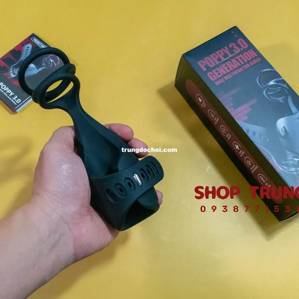 Vòng Rung Poppy 3.0 Thế Hệ Mới - Tự Sướng Cực Phê