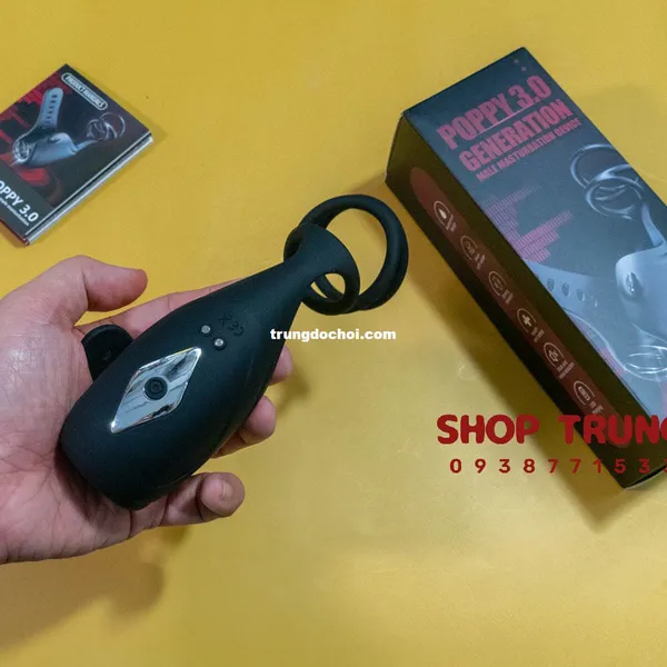 Vòng Rung Poppy 3.0 Thế Hệ Mới - Tự Sướng Cực Phê