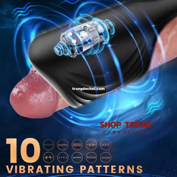 Vòng rung deo dương vật điều khiển từ xa bằng App