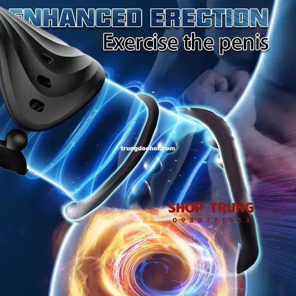 Vòng rung deo dương vật điều khiển từ xa bằng App