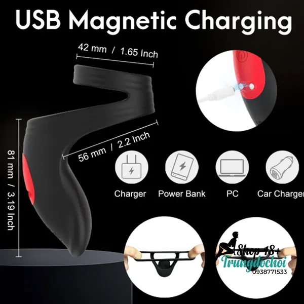 Vòng Rung Đôi Chất Xúc Tác Kéo Dài Thời Gian Và Khoái Cảm Đồng Điệu Cho Cặp Đôi