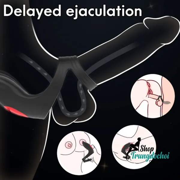 Vòng Rung Đôi Chất Xúc Tác Kéo Dài Thời Gian Và Khoái Cảm Đồng Điệu Cho Cặp Đôi