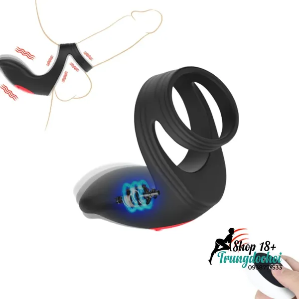 Vòng Rung Đôi Chất Xúc Tác Kéo Dài Thời Gian Và Khoái Cảm Đồng Điệu Cho Cặp Đôi