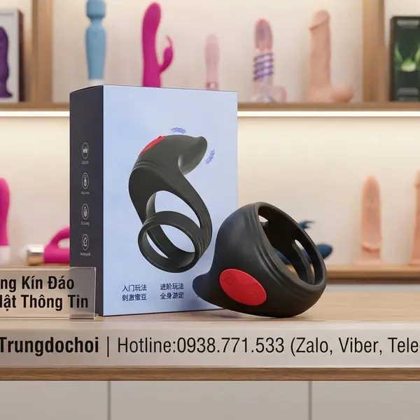 Vòng Rung Đôi Chất Xúc Tác Kéo Dài Thời Gian Và Khoái Cảm Đồng Điệu Cho Cặp Đôi