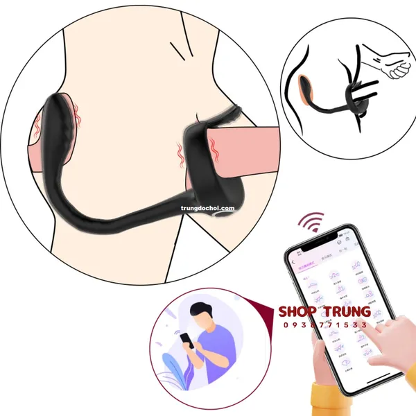 Tăng cường khoái cảm và kích thích bản thân bằng vòng rung đeo dương vật