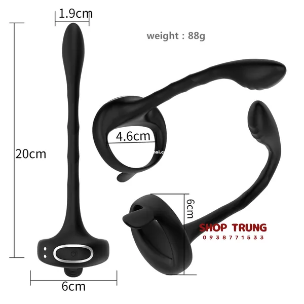 Tăng cường khoái cảm và kích thích bản thân bằng vòng rung đeo dương vật