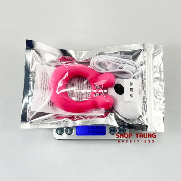 Nhẫn Rung Đeo Dương Vật Điều Khiển Từ Xa Bằng App