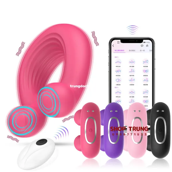 Nhẫn Rung Đeo Dương Vật Điều Khiển Từ Xa Bằng App