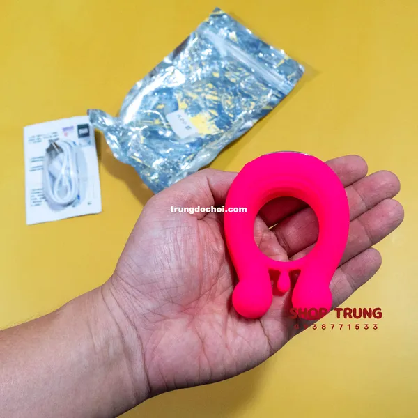 Nhẫn Rung Đeo Dương Vật Điều Khiển Từ Xa Bằng App