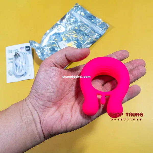 Nhẫn Rung Đeo Dương Vật Điều Khiển Từ Xa Bằng App