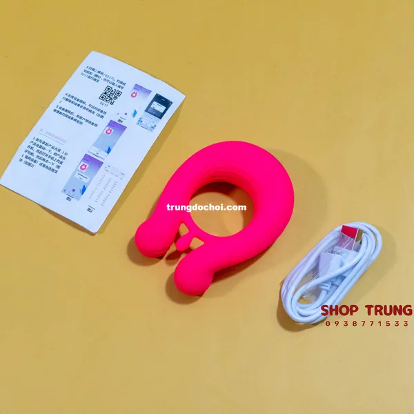Nhẫn Rung Đeo Dương Vật Điều Khiển Từ Xa Bằng App