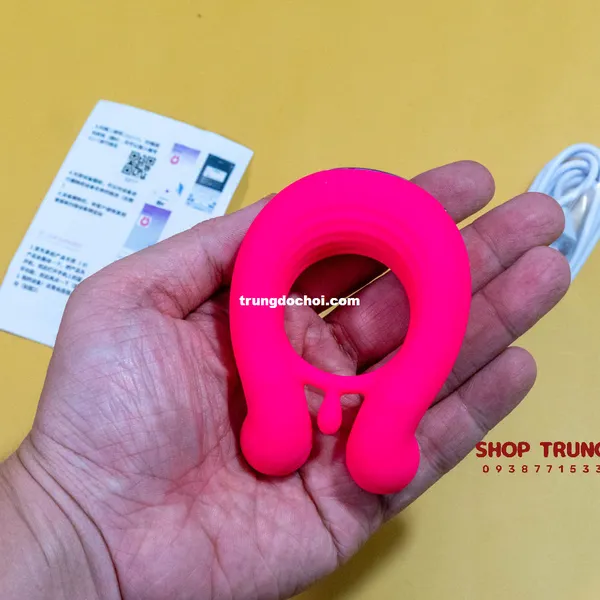 Nhẫn Rung Đeo Dương Vật Điều Khiển Từ Xa Bằng App