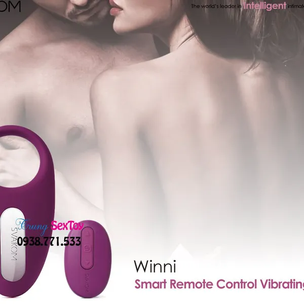 Svakom Winni vòng đeo cho dương vật tạo sự đam mê cháy bỏng