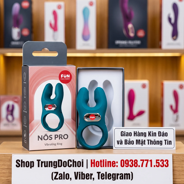 Vòng Rung Fun Factory NOS Pro: Hai Động Cơ, Hai Người Chung Một Nhịp