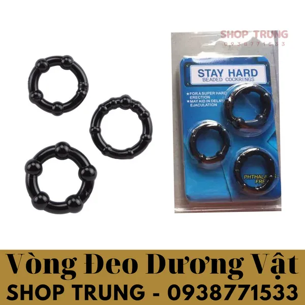 Vòng đeo cu Stay Hard cứu cánh cho phái mạnh khi làm tình 