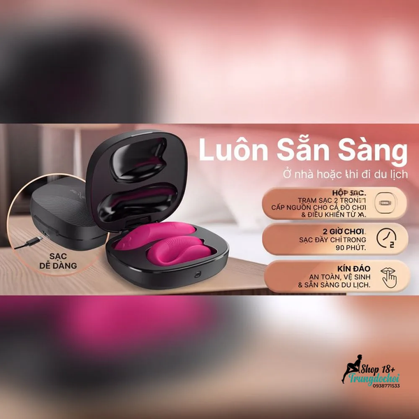 Máy Rung Đôi We-Vibe Chorus Pro: Khi Hai Người Rung Cùng Một Nhịp