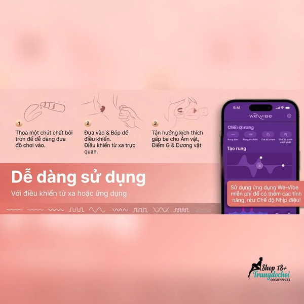 Máy Rung Đôi We-Vibe Chorus Pro: Khi Hai Người Rung Cùng Một Nhịp