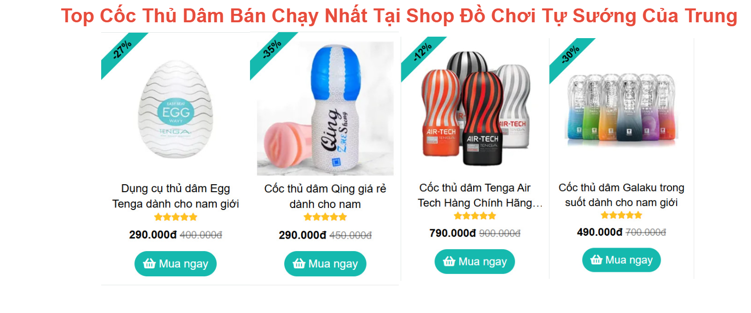 top coc thu dam ban chay top coc thu dam ban chay