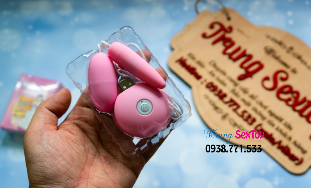 Trứng rung tình yêu 2 cục Trứng rung tình yêu 2 cục