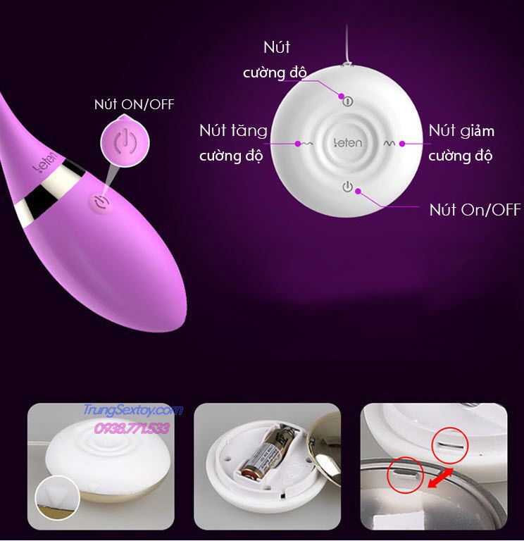 trứng rung Leten Swan trứng rung Leten Swan