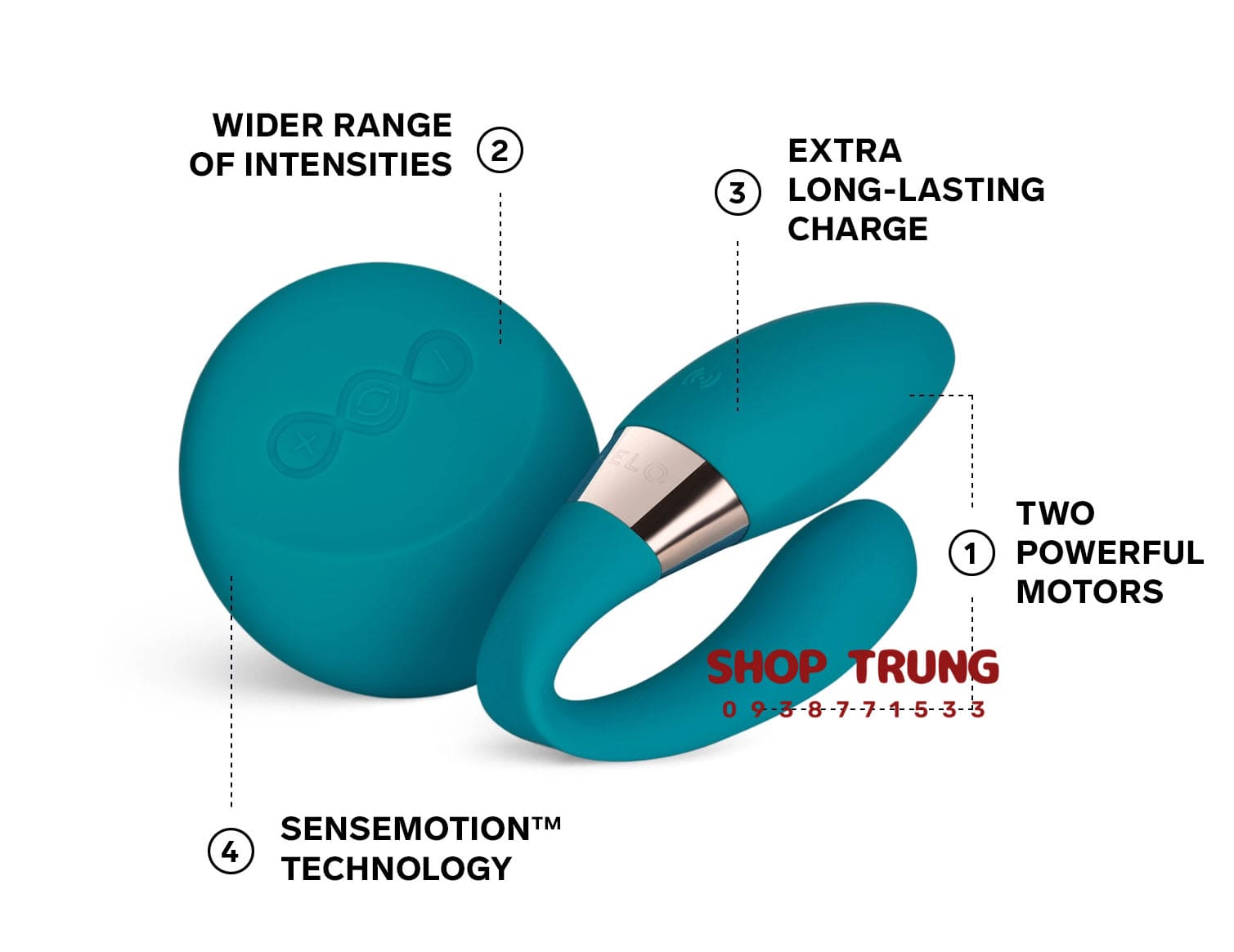 trung rung Lelo Tiani Duo trung rung Lelo Tiani Duo