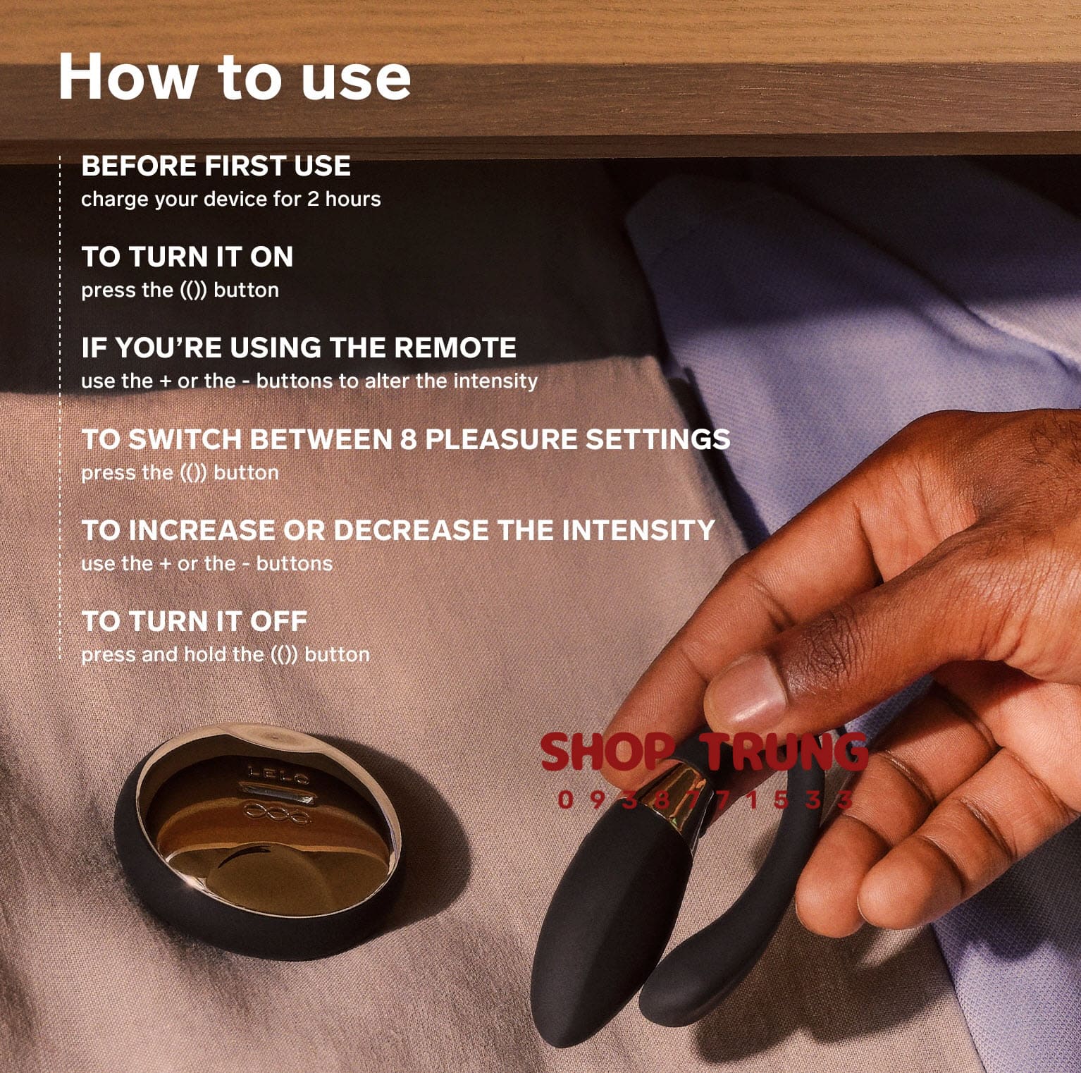 trung rung Lelo Tiani Duo trung rung Lelo Tiani Duo